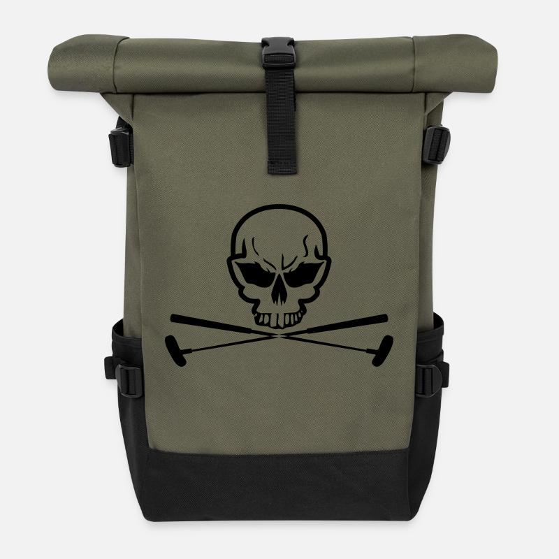 Minigolf - Rolltop Rucksack - Olive/Schwarz