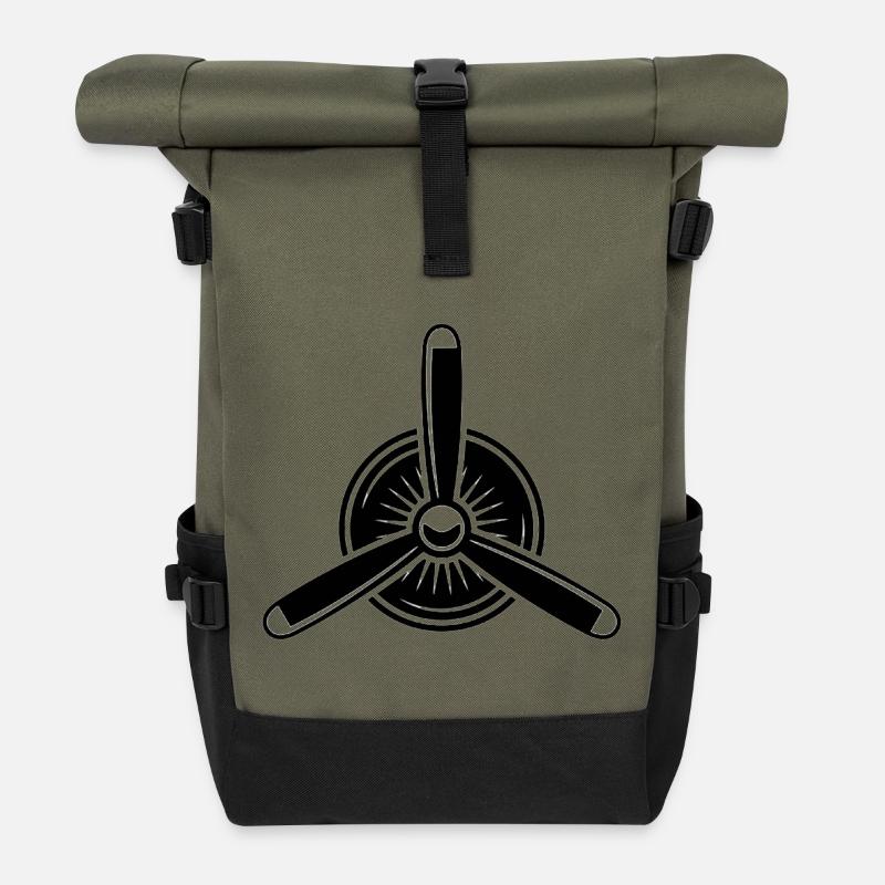 Propeller - Rolltop Rucksack - Olive/Schwarz