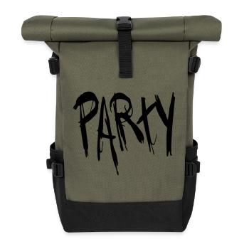 partie - Sac à dos roll top - olive/noir - Devant