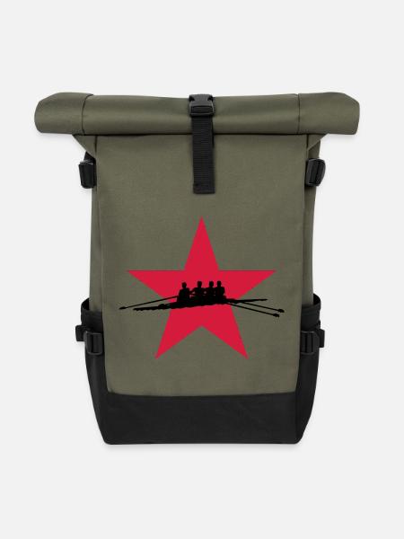 Rowing - Rolltop Rucksack - Olive/Schwarz