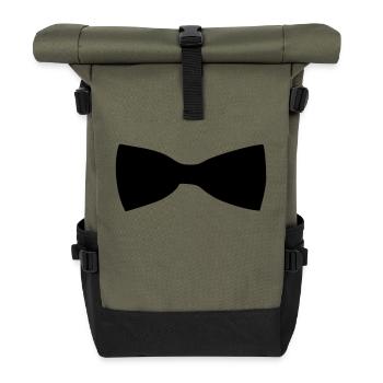 Fliege - Rolltop Rucksack - Olive/Schwarz - Vorne