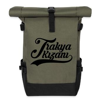 Trakya Kizani - Rolltop Rucksack - Olive/Schwarz - Vorne