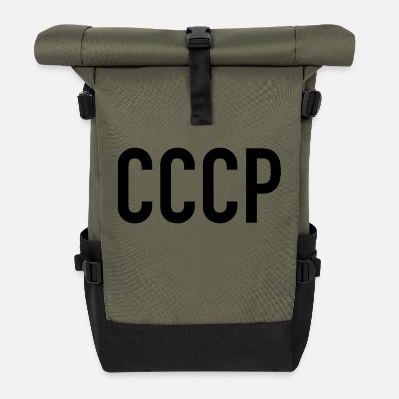 CCCP - Sac à dos roll top - olive/noir