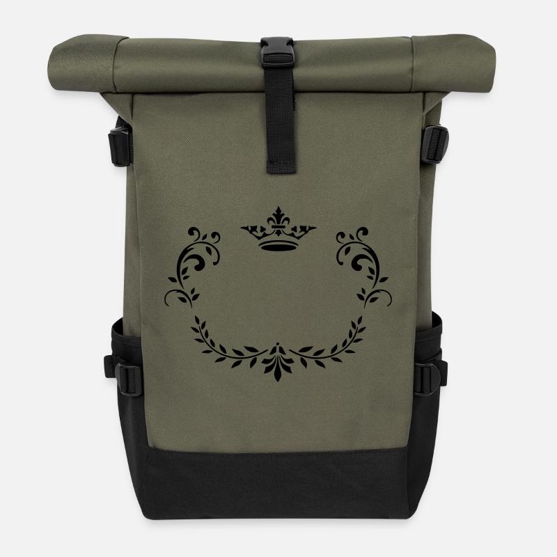 Krone - Rolltop Rucksack - Olive/Schwarz