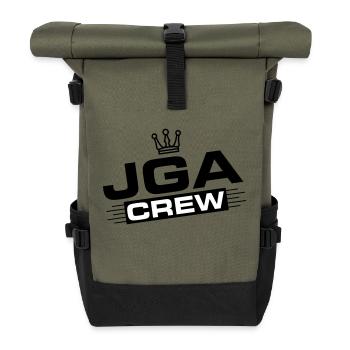 Bachelor Party Crew Jga Saying - Roll Top Backpack - olive/black - Front