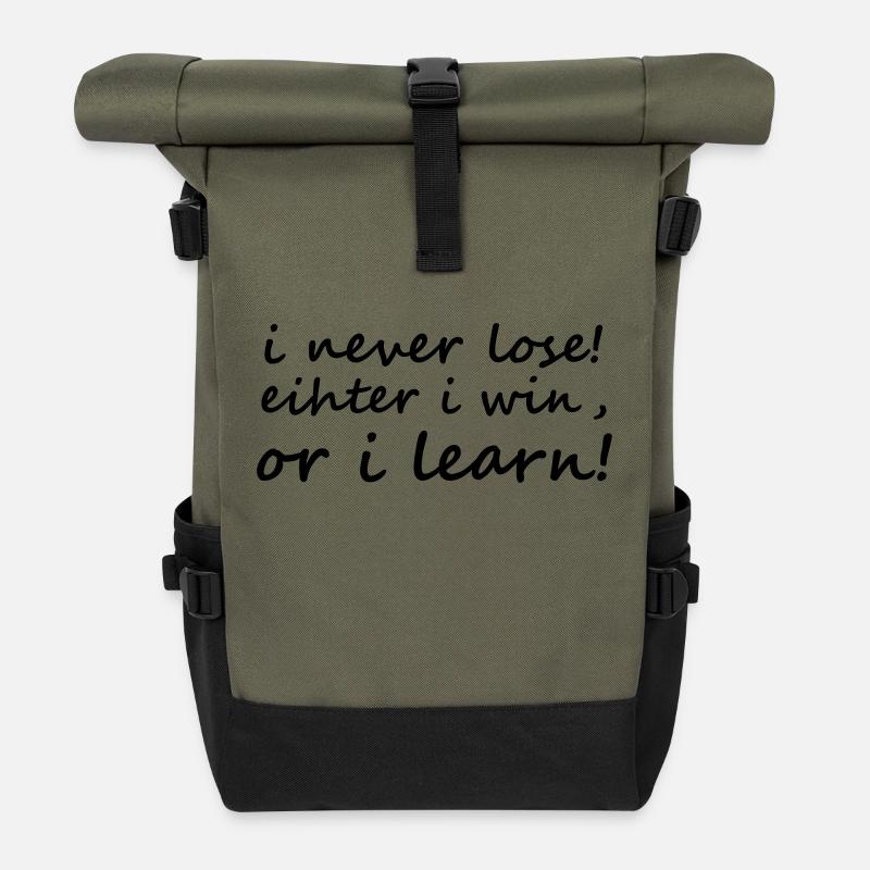 Motivation - Rolltop Rucksack - Olive/Schwarz