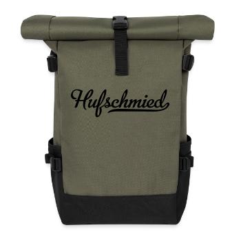 Farrier - Roll Top Backpack - olive/black - Front