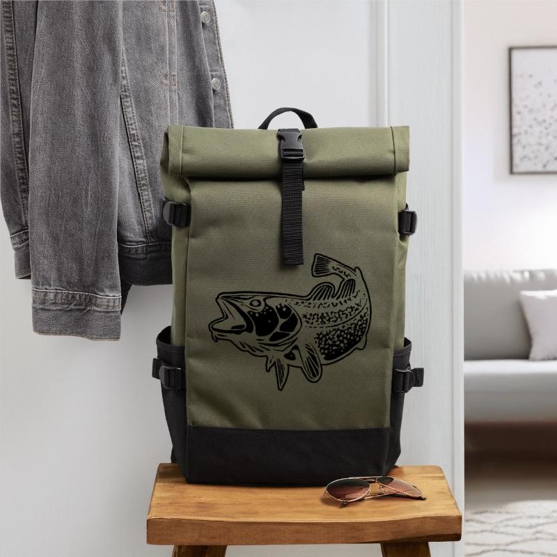 Roll Top Backpack