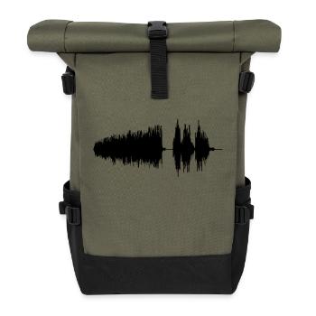 Waveform - Roll Top Backpack - olive/black - Front