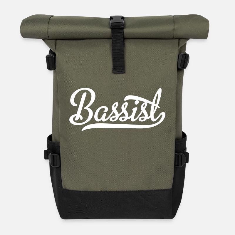 Bassist - Rolltop Rucksack - Olive/Schwarz