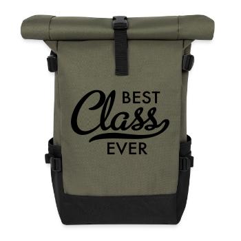 beste Klasse - Rolltop Rucksack - Olive/Schwarz - Vorne