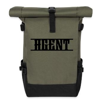 Agent de conception - Sac à dos roll top - olive/noir - Devant