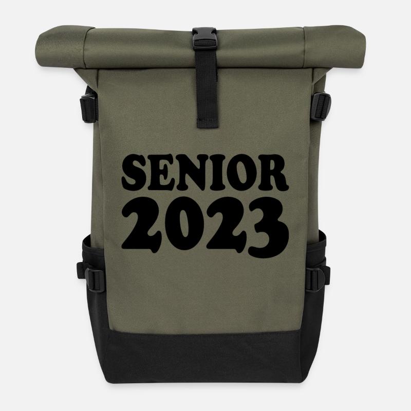 Senior 2023 - Rolltop Rucksack - Olive/Schwarz
