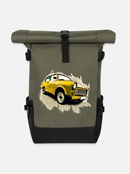 blockedName - Rolltop Rucksack - Olive/Schwarz