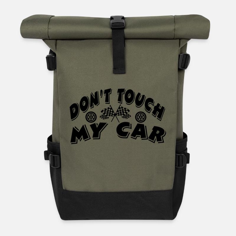Auto - Rolltop Rucksack - Olive/Schwarz
