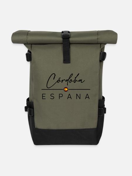 Spain - Córdoba - Cordoba - Spanien - Espana - Rolltop Rucksack - Olive/Schwarz