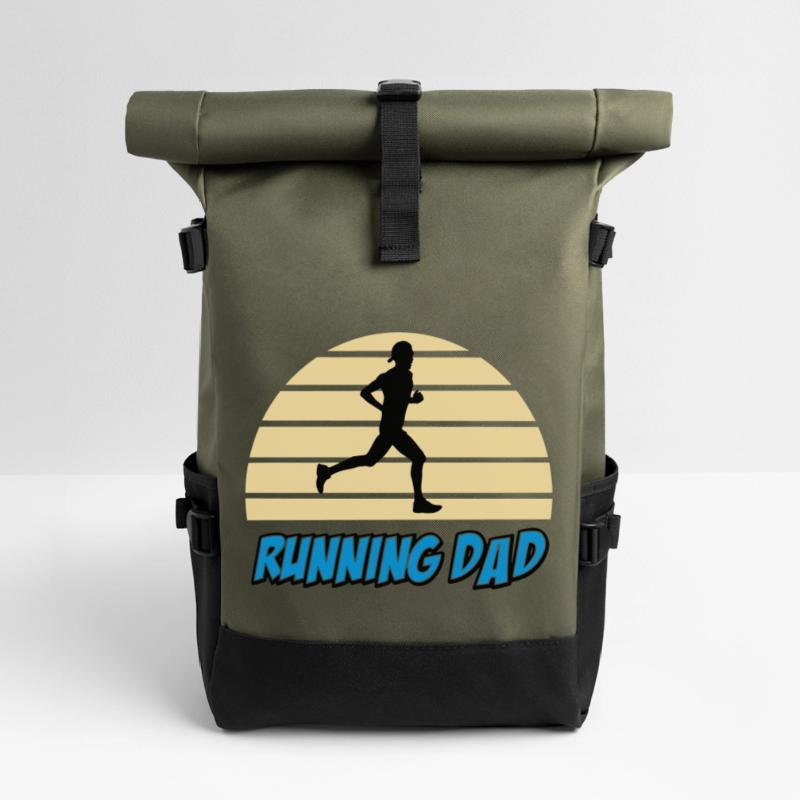 Running dad Sac à dos roll top