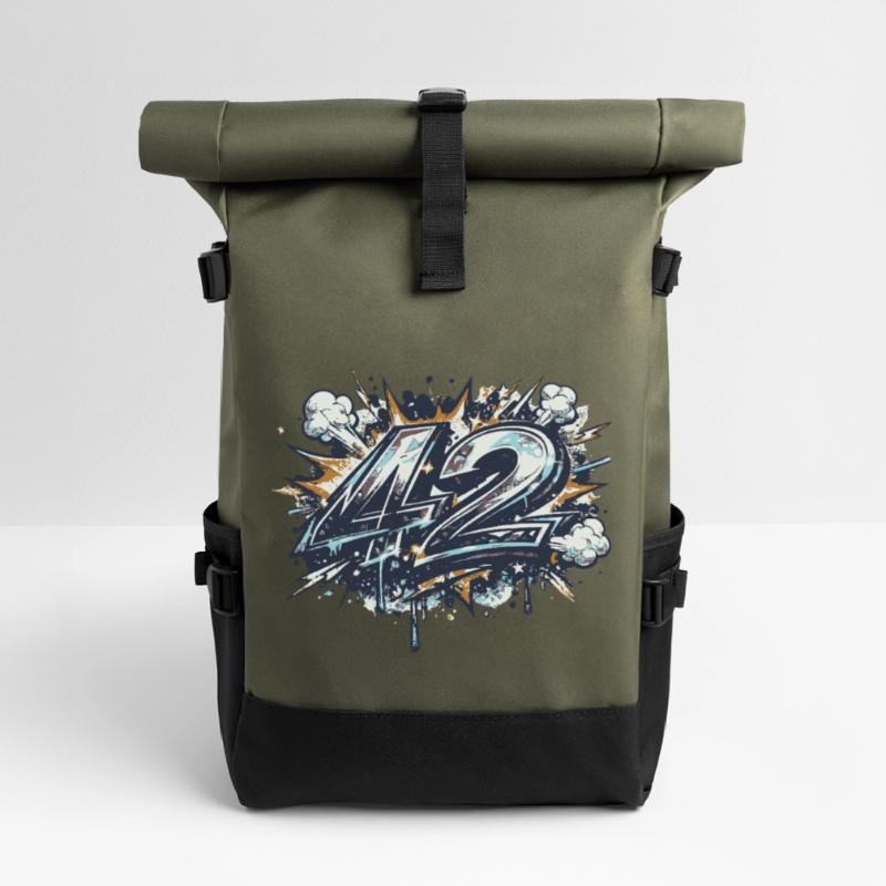 The solution to everything is this design: 42 Roll Top Backpack