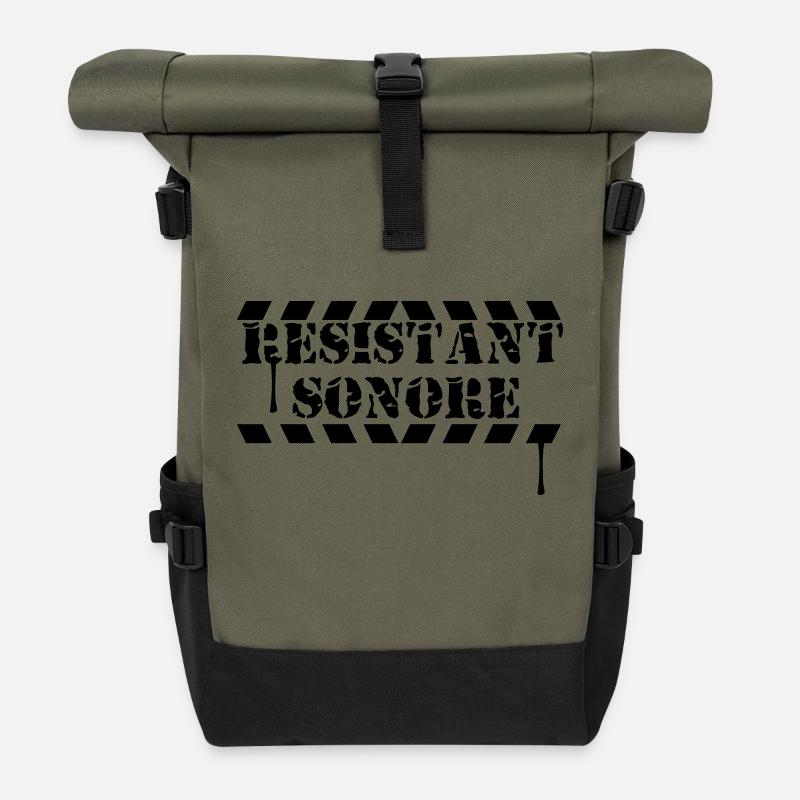 klingen resistent - Rolltop Rucksack - Olive/Schwarz