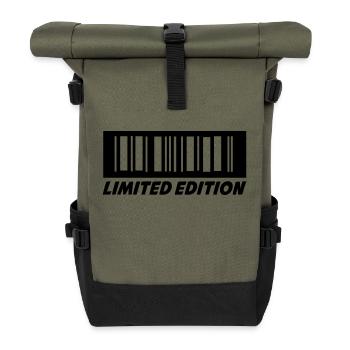 barcode_02 - Sac à dos roll top - olive/noir - Devant