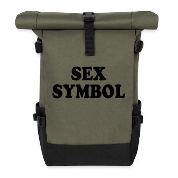Sex symbol - Sac à dos roll top - olive/noir - Devant