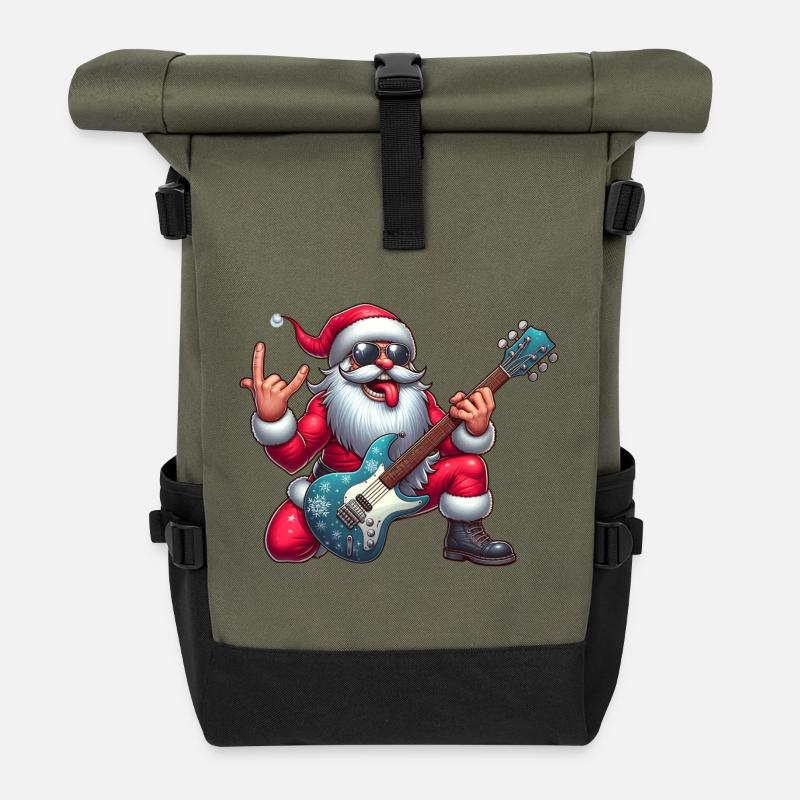 Santa Rock 3 - Rolltop Rucksack - Olive/Schwarz