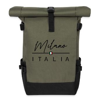 Italia - Milano - Milan - Italien - Italy - Roll Top Backpack - olive/black - Front