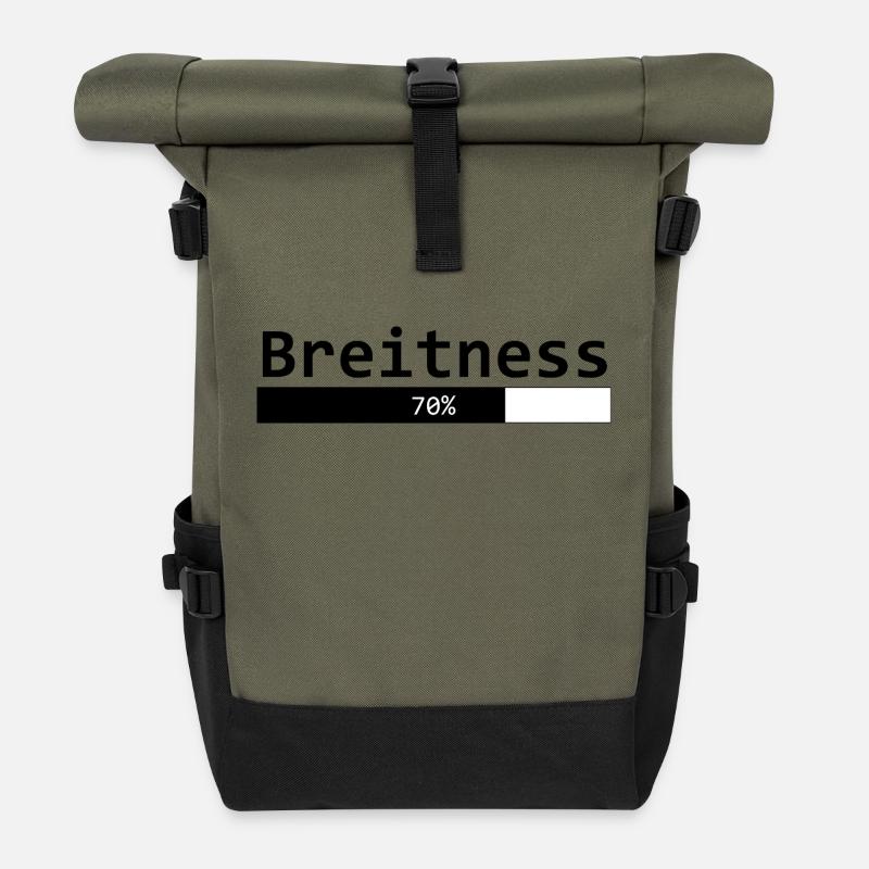 Breitness 70 - Rolltop Rucksack - Olive/Schwarz