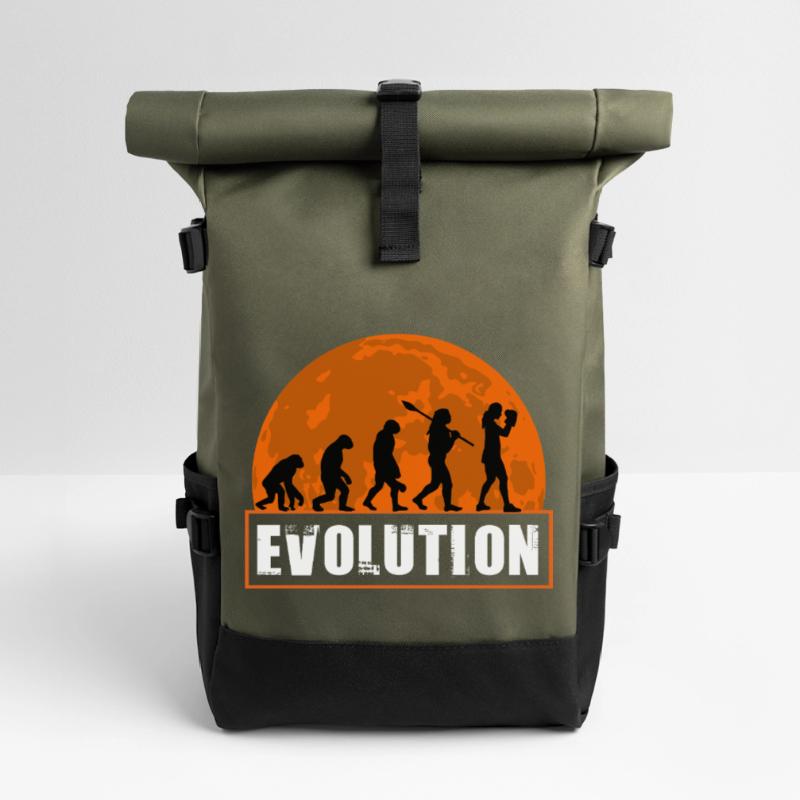 Boxe Evolution Boxeuse Fille Combat Boxe Boxe Sac à dos roll top