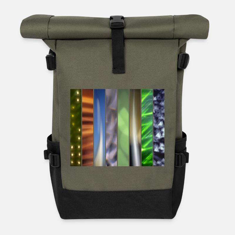Entscheidend - Rolltop Rucksack - Olive/Schwarz