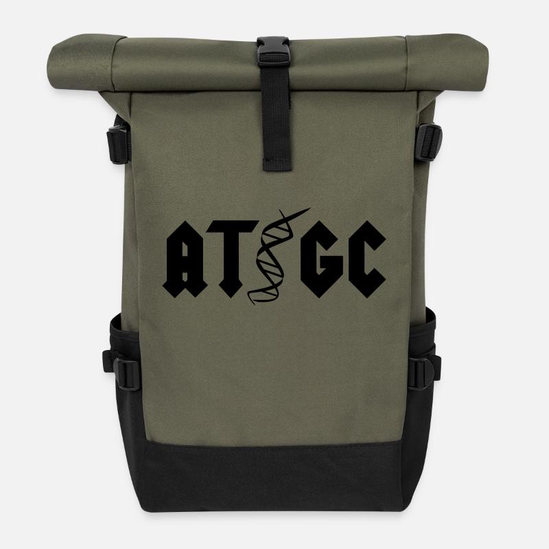 AT GC - Roll Top Backpack - olive/black