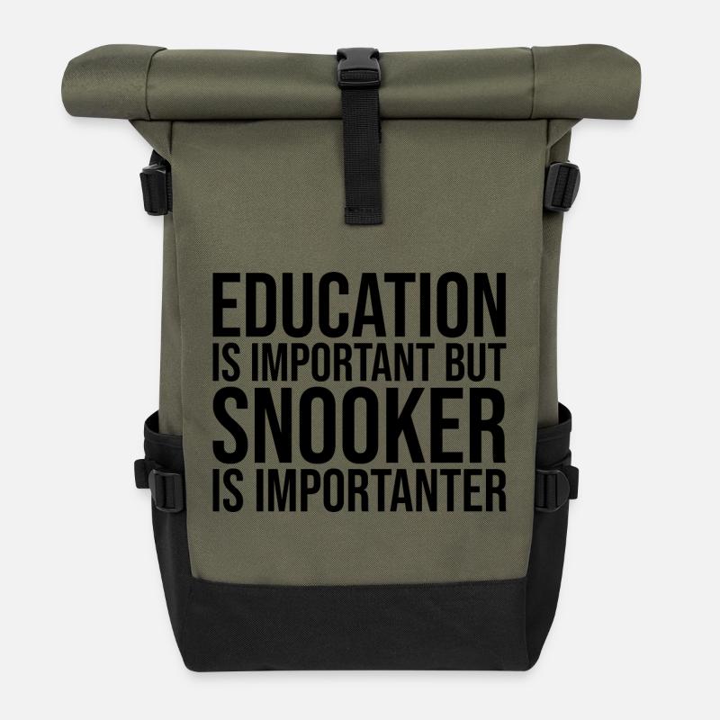 Snooker - Rolltop Rucksack - Olive/Schwarz