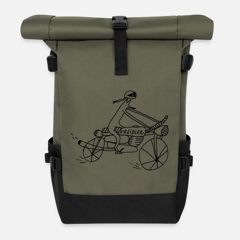 Kreidler - Rolltop Rucksack - Olive/Schwarz