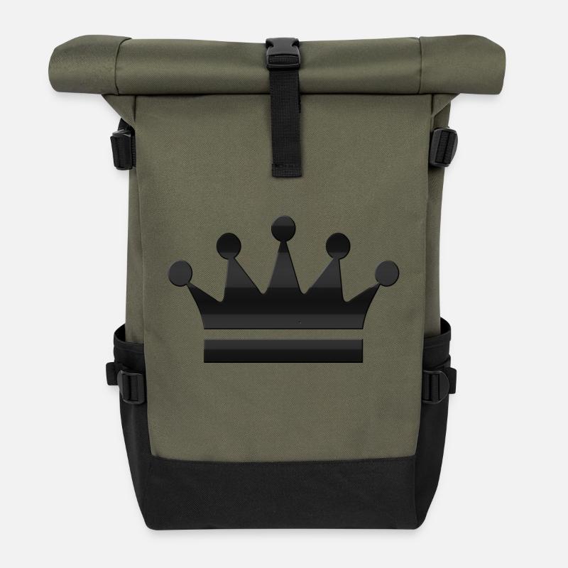 Krone - Rolltop Rucksack - Olive/Schwarz