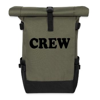 Crew - Sac à dos roll top - olive/noir - Devant