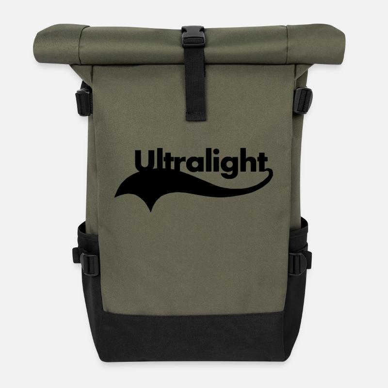Ultralight - Rolltop Rucksack - Olive/Schwarz