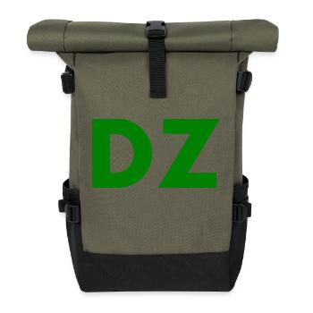 Dz - Rolltop Rucksack - Olive/Schwarz - Vorne