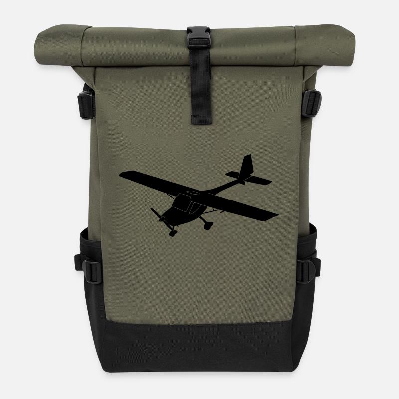 Remos G3 - Rolltop Rucksack - Olive/Schwarz