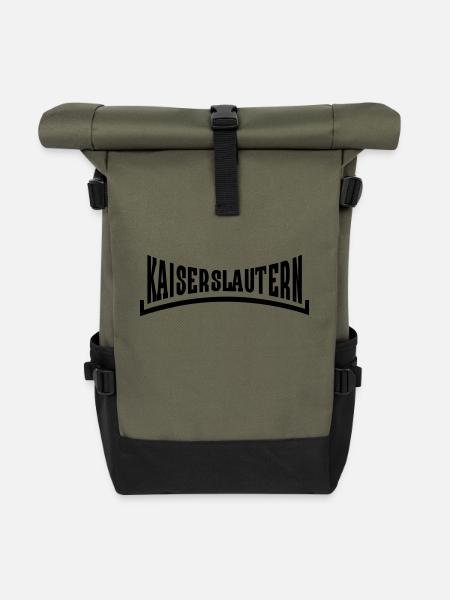 kaiserslautern - Rolltop Rucksack - Olive/Schwarz