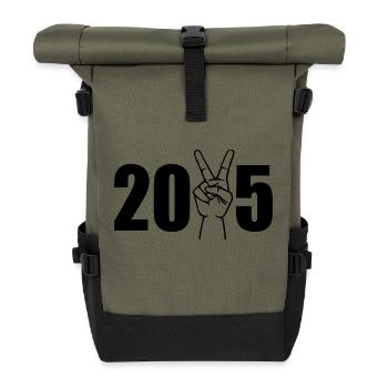 2025 - Rolltop Rucksack - Olive/Schwarz - Vorne