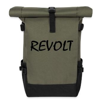 Revolt - Rolltop Rucksack - Olive/Schwarz - Vorne