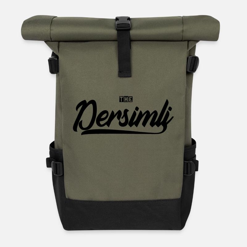 original dersim - Rolltop Rucksack - Olive/Schwarz