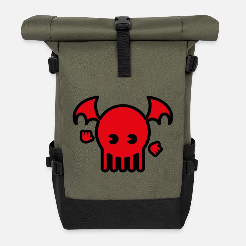 Cthulhu 2024 - Rolltop Rucksack - Olive/Schwarz