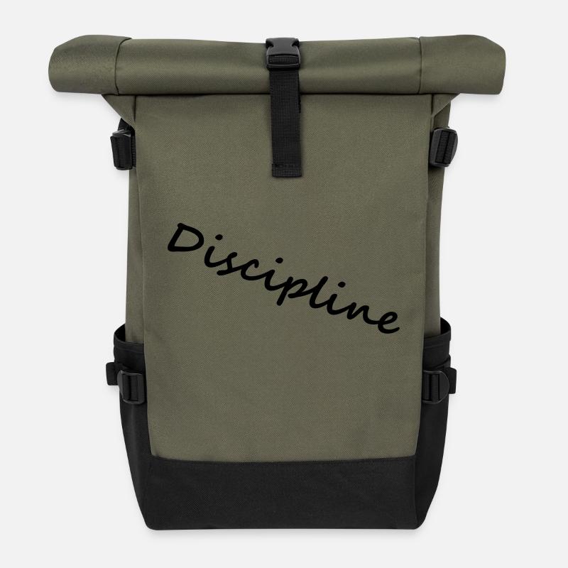 Discipline - Rolltop Rucksack - Olive/Schwarz