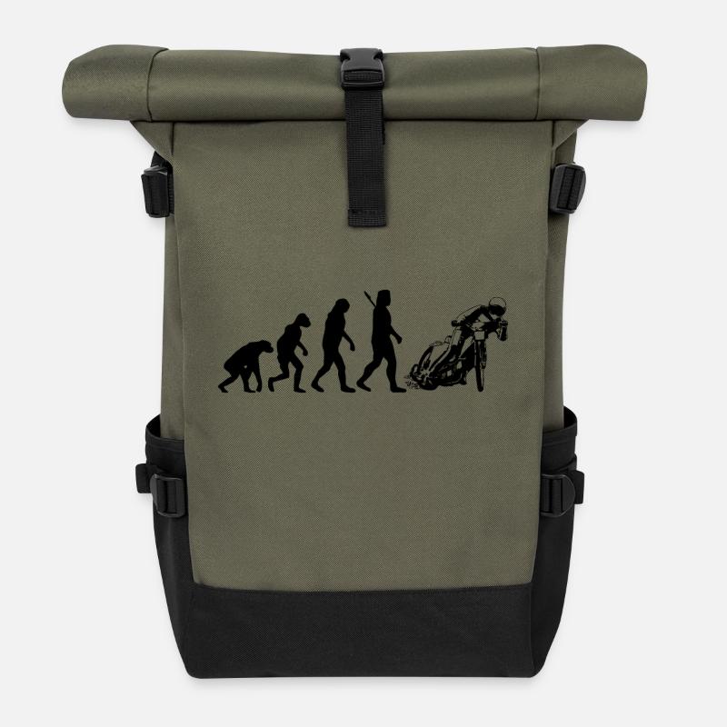 Speedway - Rolltop Rucksack - Olive/Schwarz