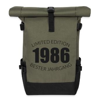 40e anniversaire - 1986 - Édition limitée - Best - Sac à dos roll top - olive/noir - Devant