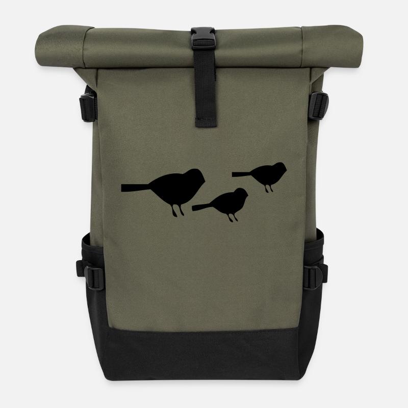 spätzle - Rolltop Rucksack - Olive/Schwarz