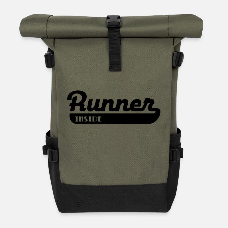 laufen - Rolltop Rucksack - Olive/Schwarz