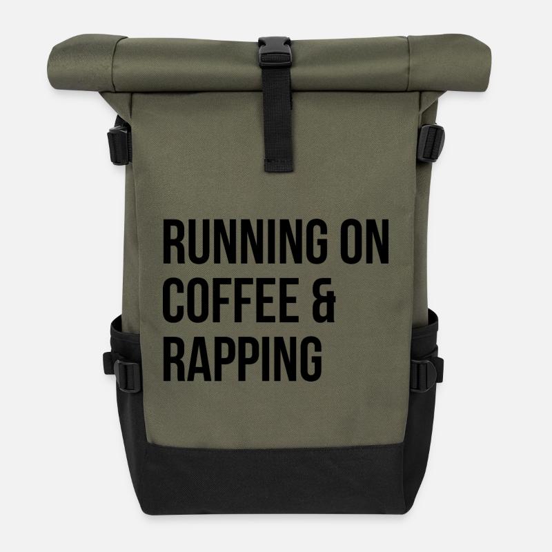 Rap - Rolltop Rucksack - Olive/Schwarz