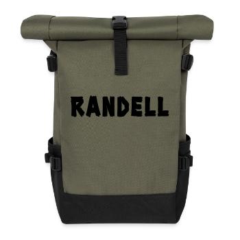 Randall - Rolltop Rucksack - Olive/Schwarz - Vorne